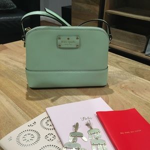Kate spade Wellesley mini rachelle mint crossbody